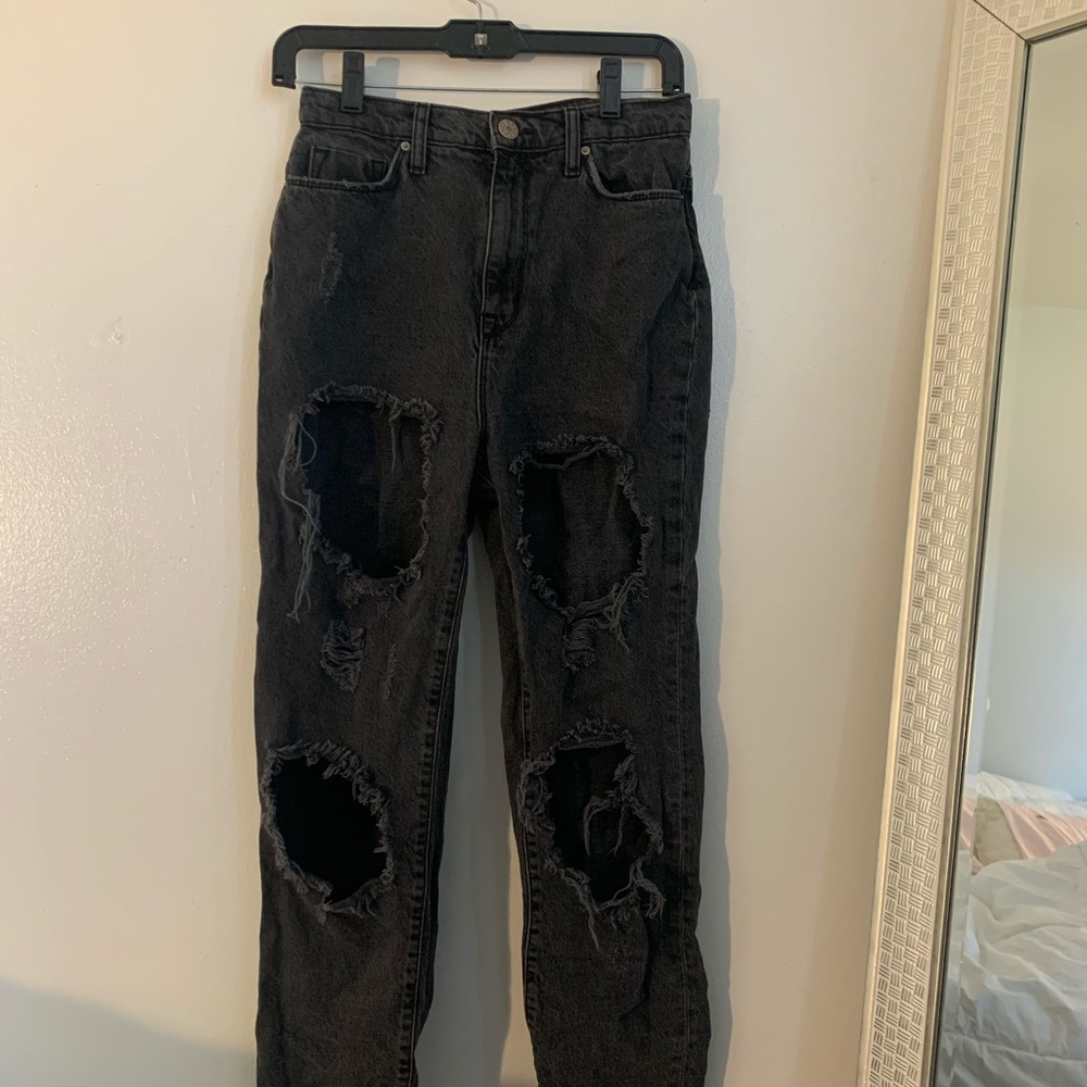 BDG Urban Outfitters Black Ripped Jeans